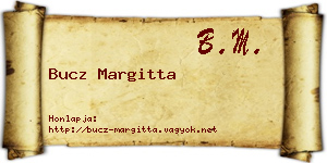 Bucz Margitta névjegykártya